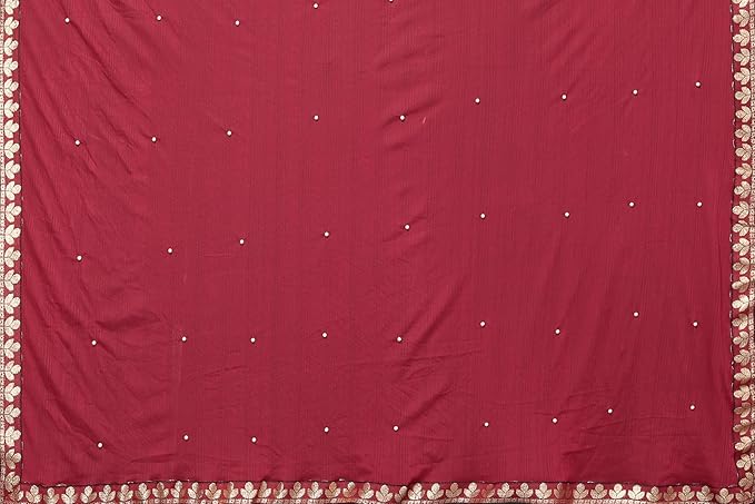 Memsab Womens Lycra Blend Saree